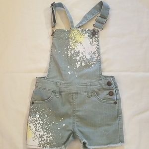 Kids overall shorts sz 4/5